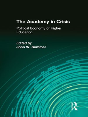 cover image of The Academy in Crisis